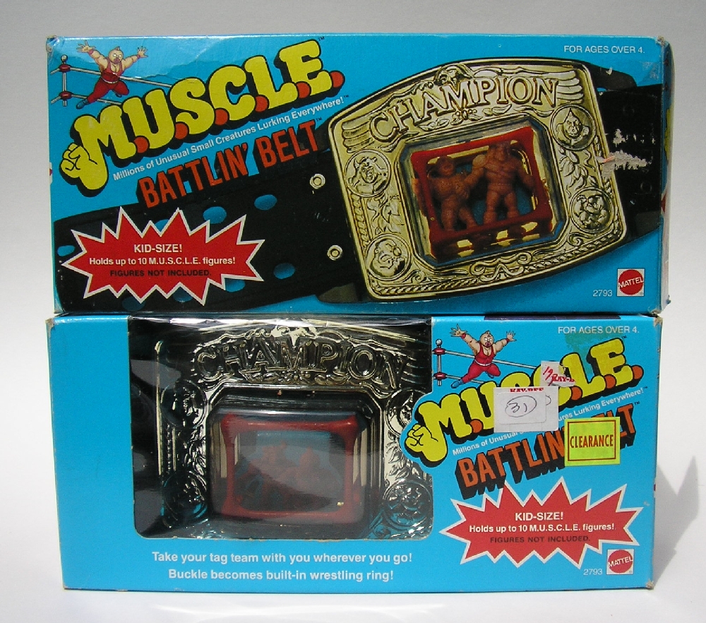 MUSCLE Wrestling Belt Ring