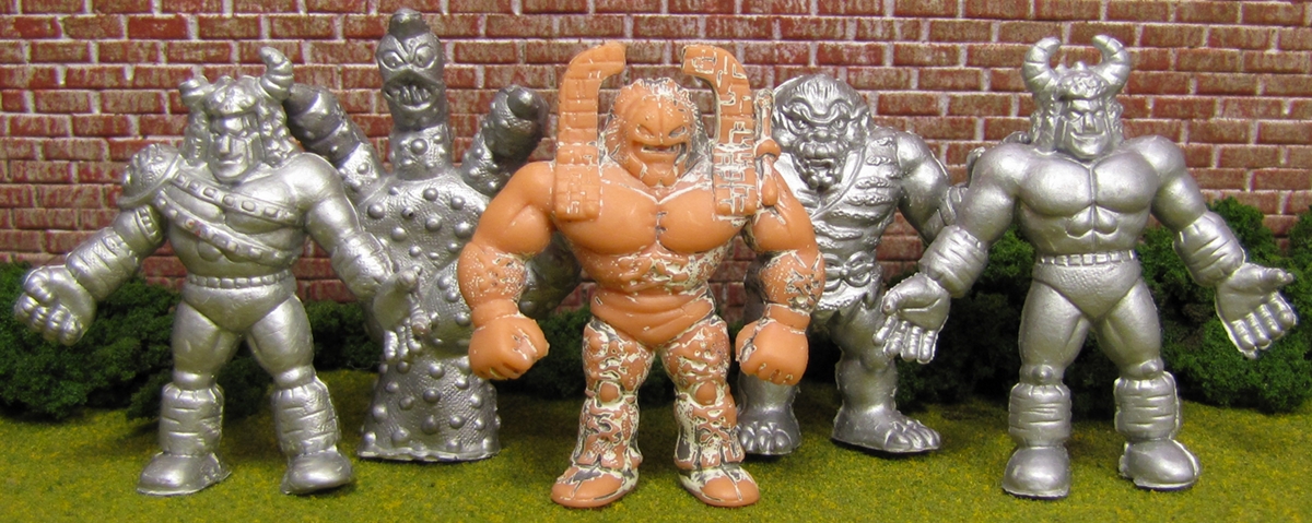 Painted MUSCLE Figures