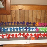 Color MUSCLE Figures Lot